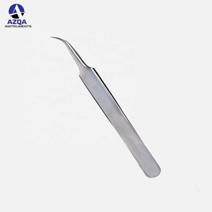 Pince à épiler professionnelle d'extension de cils en acier inoxydable Instrument de beauté de haute qualité pour l'application de cils - Product Image 4