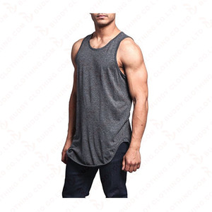 <b>Men's</b> XL Sleeveless Fitness Gym <b>Vest</b> Solid <b>Stringer</b> Muscle Tank Top for Running Breathable Knitted Sports Wear Street Singlets - Product Image 6