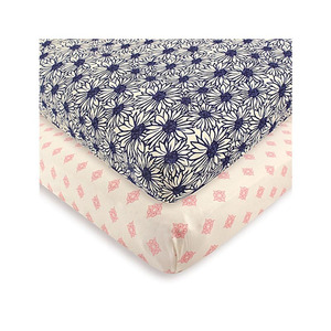 2018 Organic Cotton Infants Universal Fitted Baby Crib Sheets India - Product Image 1