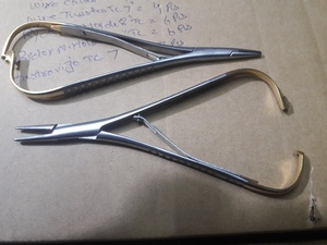Mathieu ที่ใส่เข็ม140มม. TC เครื่องมือทันตกรรมด้ามทองพร้อมทังสเตนคาร์ไบด์ - Product Image 5