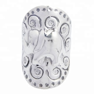 925 Sterling Silver Elephant Shape Ring Rhodium Plain Silver Jewelry Diamond Pearl Eternity Vermeil Wedding Gift Rings - Product Image 2