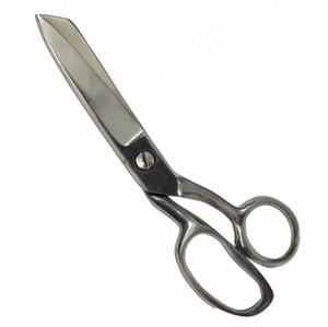 Ciseaux forgés pour vêtements, vernis complet en acier inoxydable de haute qualité, lot de 10 pièces - Product Image 1