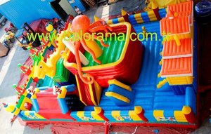 Dareuse gonflable géante pour poulpe, terrain de jeux gonflable commercial - Product Image 3