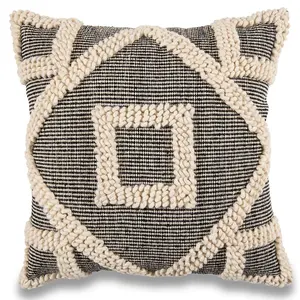 Wholesale Decorative Custom design Sofa cushion cover embroidered pillow cover Backrest cotton cushion cover