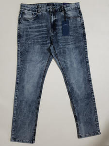 Bangladesh Men's <b>Slim</b> Fit Cotton Acid Wash <b>Jeans</b> Appropriate for Spring and Winter Seasons for Adults - Product Image 2