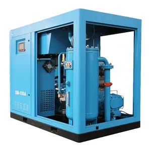 2019 Hot Sale Economical and Practical Permanent Magnet Frequency Screw Air Compressor DM-100A