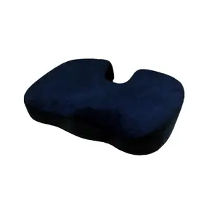 Hot Sale Pillow Car Seat Plush Fabrics Keep Warm Memory Foam Seat Cushion