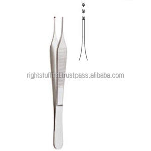 Pince à tissus Adson en acier inoxydable avec fournisseur de qualité supérieure Shamam chirurgical médical - Product Image 1