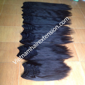 Extensiones de Cabello Humano Vietnamita 100% Virgen Remy Sedoso con Clip, Ondulado Profundo, 200g, 8"-32" - Product Image 5