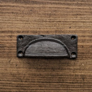 Poignée de tiroir et bouton de meuble en fonte, style victorien, noir rouillé, pour armoire de cuisine – Meilleure vente - Product Image 5
