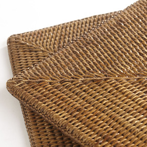 Fabricant d'assiettes de chargeur en rotin tissé à la main personnalisable en osier de bambou naturel durable durable Vietnam - Product Image 5