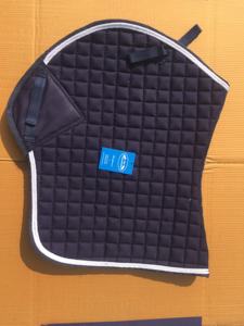 HORSE Dressaga Saddle Pad , HORSE BLACK SADDLE PAD - Product Image 4