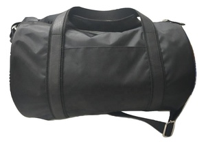 Sac de sport en nylon et cuir noir pour usage extérieur Sacs de sport de qualité supérieure - Product Image 2