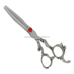 Tijeras profesionales de corte de pelo de acero inoxidable 440C, herramienta de belleza de peluquero colorida - Product Image 1