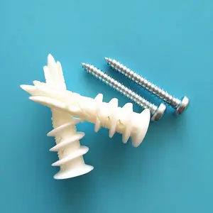 Drywall Anchor Plastic Self Drilling Wall Anchor With Screw Kit