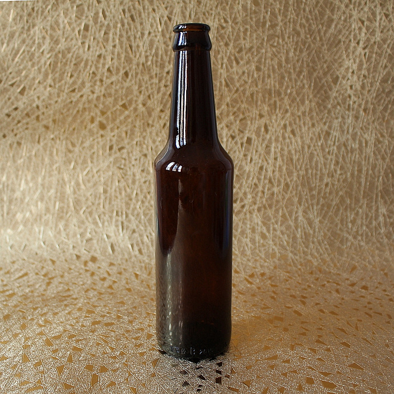 Custom logo food grade 330ml beer glass bottle amber glass beer bottle