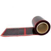 Sécurité plancher rayonnant électrique système de chauffage dans le sol infrarouge chauffage film sous tapis tapis chauffants électriques