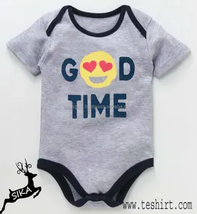 Yüksek kaliteli pamuk Amazon en çok satan sevimli bebek tulum tri karışımı geri dönüşümlü polyester pamuk toddler pijama bebek pijama