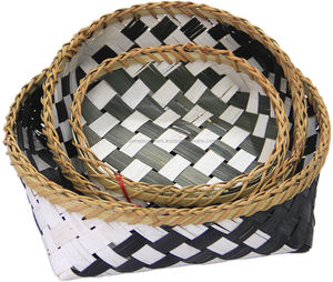 Cesta de Bambú Tejida de Vietnam, Maceta para Decoración del Hogar, Mayorista/ Cesta de Almacenamiento de Bambú - Product Image 4
