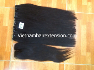 Extensions de cheveux vierges Remy de haute qualité, ondulés, tissage vietnamien, 100g, longueur 8"-40" - Product Image 2