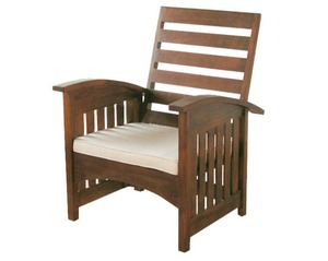 อินโดนีเซียเฟอร์นิเจอร์ไม้สักห้องนั่งเล่นเก้าอี้ไม้ - Product Image 1
