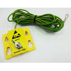 ESD Safe Wall <b>Mounted</b> Grounders Anti-Static Grounding <b>Block</b> - Product Image 1