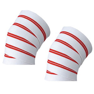 Rodilleras de goma para ejercicio de gimnasio personalizadas al por mayor para levantamiento de pesas y levantamiento de potencia logotipo personalizado producto de seguridad para Fitness - Product Image 2