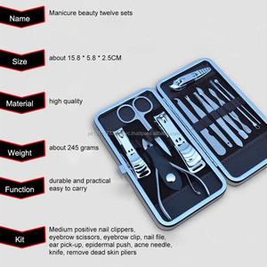 Coupe-ongles professionnel pour pédicure et manucure, poussoir de cuticules, étiquette privée, de haute qualité, 12 pièces, offre spéciale - Product Image 4