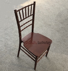 <span class=keywords><strong>Sedia</strong></span> Chiavari in Legno di Frutta - Design Moderno, Impilabile, Resistente, Fatta a Mano, per Ristorazione Commerciale - Product Image 4