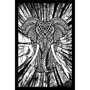 Colcha de elefante de Mandala indio, tapiz colgante Hippie bohemio, manta colgante de pared étnica, tapices de decoración para el hogar, arte - Product Image 2