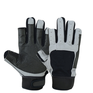 Diseño de logotipo personalizado Hombres Mujeres Deportes al aire libre Guantes de pesca Unisex Venta al por mayor Guante de navegación impermeable Adultos - Product Image 2