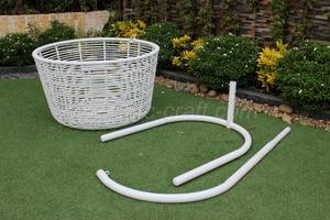 EAGLE COLLECTION Modèle de hamac en rotin synthétique moderne RAHM-011 Balançoire de jardin élégante pour l'extérieur Utilisation de la conception la plus chaude Matériau en métal - Product Image 5