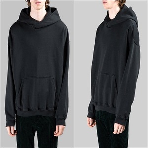 เสื้อฮู้ดสไตล์สตรีทแวร์พร้อมไหล่ตกสำหรับผู้ชาย - Product Image 5