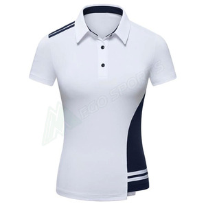 New Summer Casual Golf Sportswear Plus Size Embroidery Logo Button <b>Women</b> Short-sleeved Slim Fit <b>Polo</b> Shirt Outdoor Sports - Product Image 3