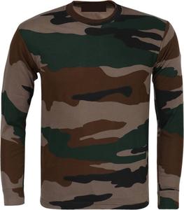 custom long sleeve camo color design tshirts for men - Product Image 3