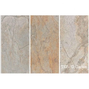 Antiacide le plus populaire moderne flexible naturel Deoli vert ardoise mince placage de mur extérieur surface fendue antiacide pour villas - Product Image 2