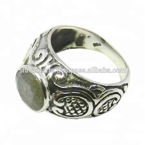 แหวนแฟชั่นสำหรับงานแต่งงานทำจากเงินสเตอร์ลิง925แบบใหม่เครื่องประดับหินลาบราดอไรต์อัญมณีนิรันดร์อัญมณีหรูหราสำหรับงานแต่งงาน - Product Image 2