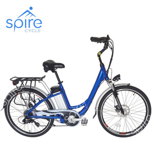 7 velocidades 350W sin escobillas City Ebike Retro - Product Image 1