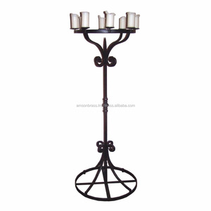 Éclairage de mariage Décoratif Orné Candélabre NOUVEAU CANDELABRE BRAS CANDELABRE NOUVEAU DEIGN METAL - Product Image 3