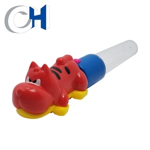 Hot Sale Classical Multicolor Plastic animal Tiger candy toy - Product Image 3