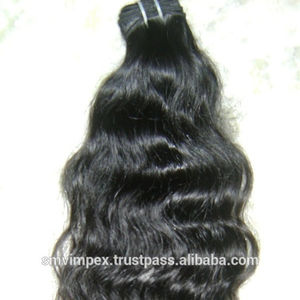 Cheveux humains non traités. Cheveux naturels à tisser. Cheveux humains indiens Remy à cuticules alignées, provenant d'Inde. - Product Image 2