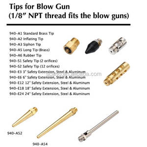 Pistolet de soufflage de buse d'air moulé sous pression en Zinc 9401P - Product Image 5