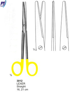 MAYO Lexer-Tijeras rectas de 16cm, Instrumentos dentales FS:3010 - Product Image 5