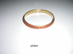 Bracelet en métal incrusté d'os violet sur base en laiton, combinaison bicolore, bracelets tendance, vente chaude - Product Image 3