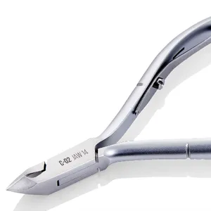 Nghia Export C-02 Cuticle Nipper Top Quality Professional Hot Forging Stainless Steel Full Jaw Hot Nipper Cuticle Nail