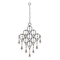 Campanas de viento de libélula de Metal, adornos colgantes para el hogar, Hotel, fiesta, boda, artículo decorativo