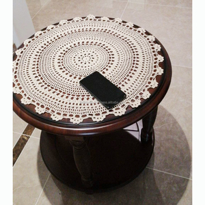 Tapis de Table en coton personnalisé à la main, 100% naturel, au Crochet, nattes - Product Image 4