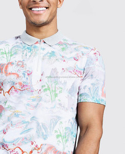 Nueva Llegada, Polo de Hombre al por Mayor, Económico, Elegante, Personalizado por Sublimación, 100% Poliéster y Elastano - Product Image 1