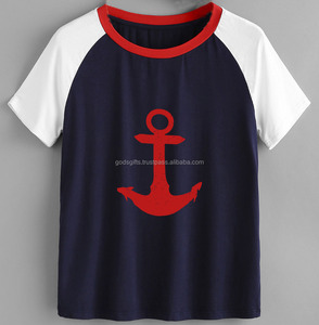 High Quality Cotton Women's Ringer T-Shirt Black <b>White</b> Crew Neck Breathable OEM Design Printed Pocket Plus Size Wholesale Jersey - Product Image 4