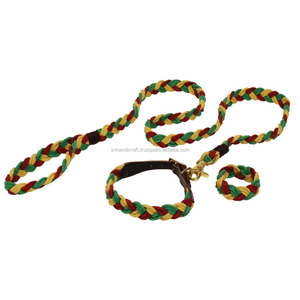 <b>DOG</b> ROPE <b>LEASH</b> HANDMADE COTTON ROPE <b>LEASH</b> - Product Image 1